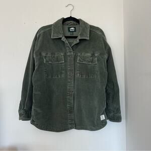 Roots Canada Green Corduroy Jacket